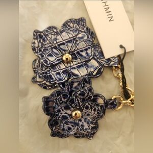 Brahmin Charm tassel Coastal Blue